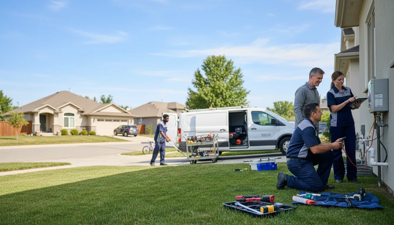 Tankless water heater service in Mona, UT